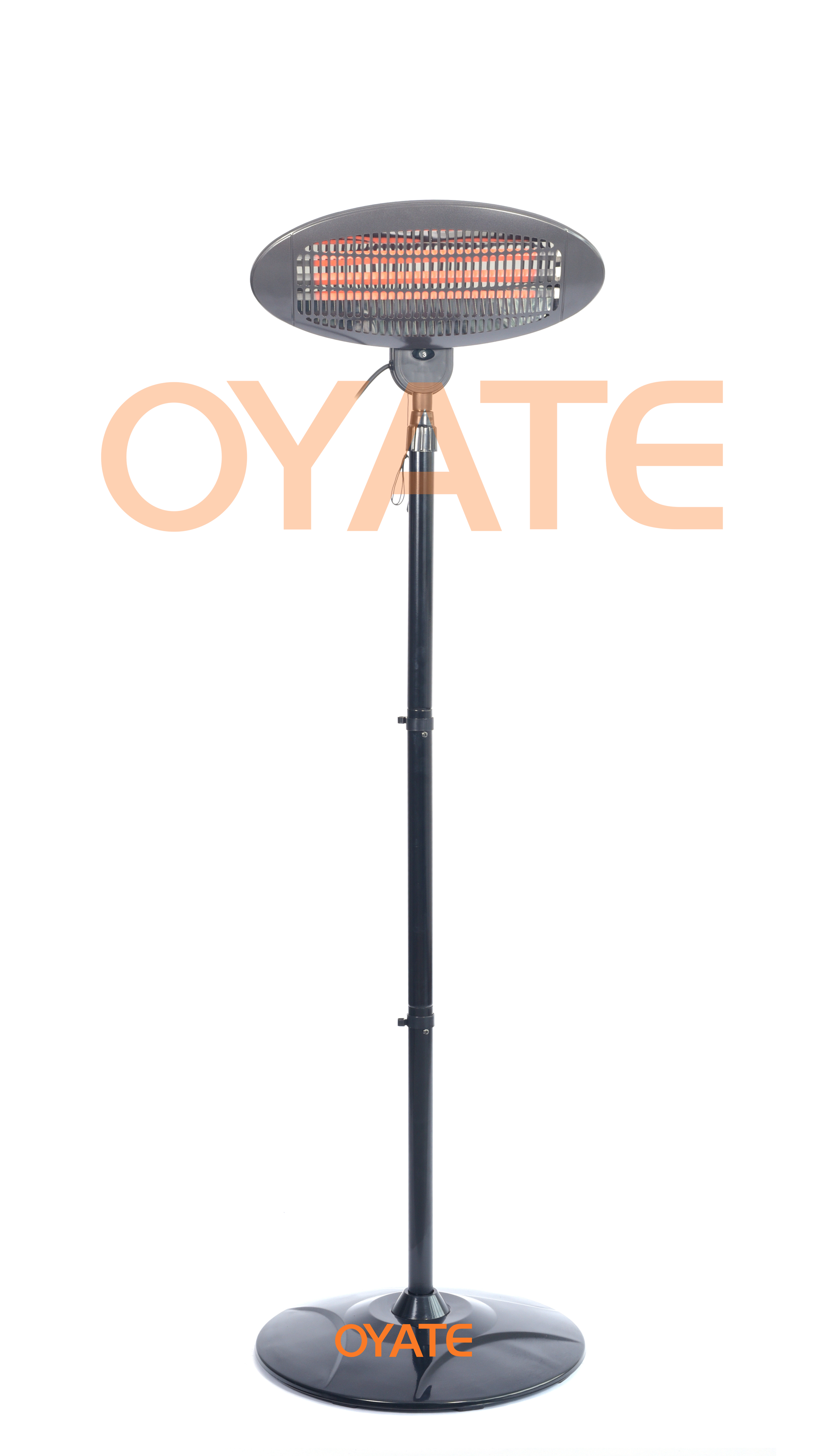 Infrared wall heater for bathroom